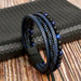 Classic Men's Leather Bracelet New Style Hand-woven Multi-layer Combination Accessory Fashion Man Jewelry Wholesale Dropshipping - Lacatang Shop