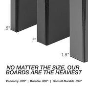 Durable 1.5 Inch 3 Ring Binder, Made in USA, D Ring Binder, FSC 100% Recycled Chipboard, Green, 12 Pack