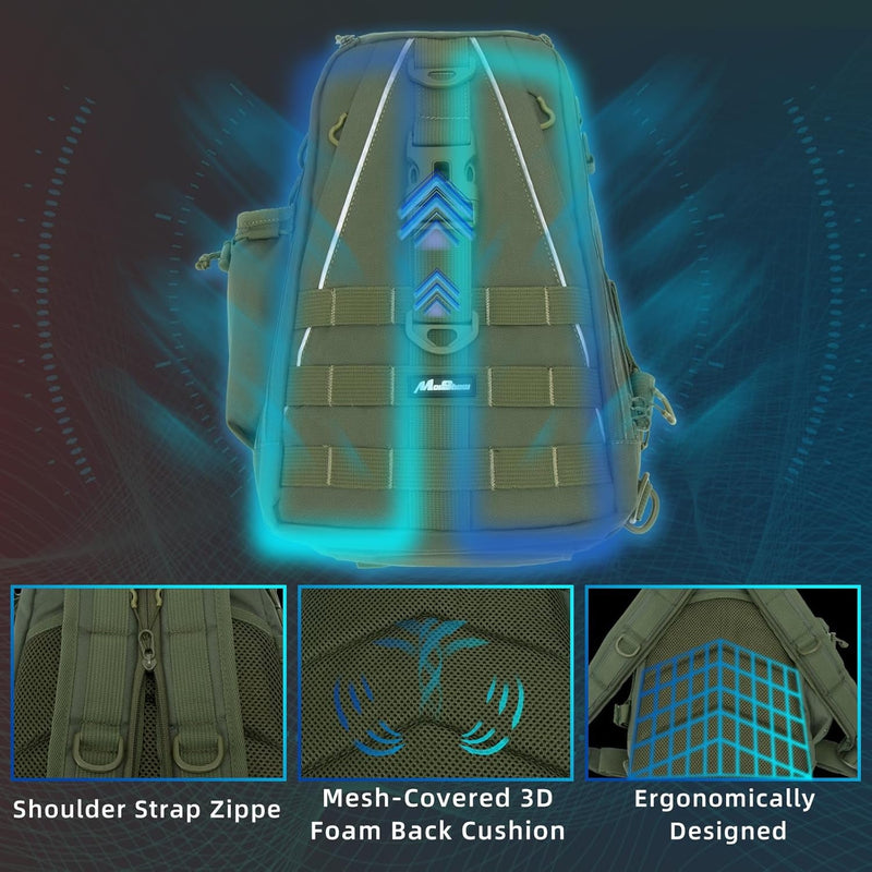 FishTrek Backpack with Rod Holder & Tackle Box - Lacatang Shop