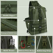 FishTrek Backpack with Rod Holder & Tackle Box - Lacatang Shop