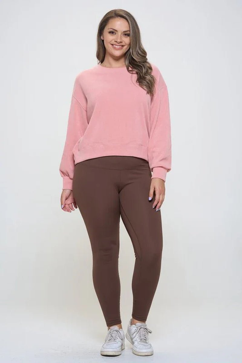 FleeceLined HighWaisted Leggings - Lacatang Shop