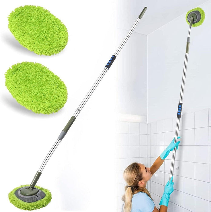 Wall Cleaner Wall Mop with Long Handle Wall Cleaner Mop with Long Handle Home & Garden Ivory Ajax Lacatang Shop 