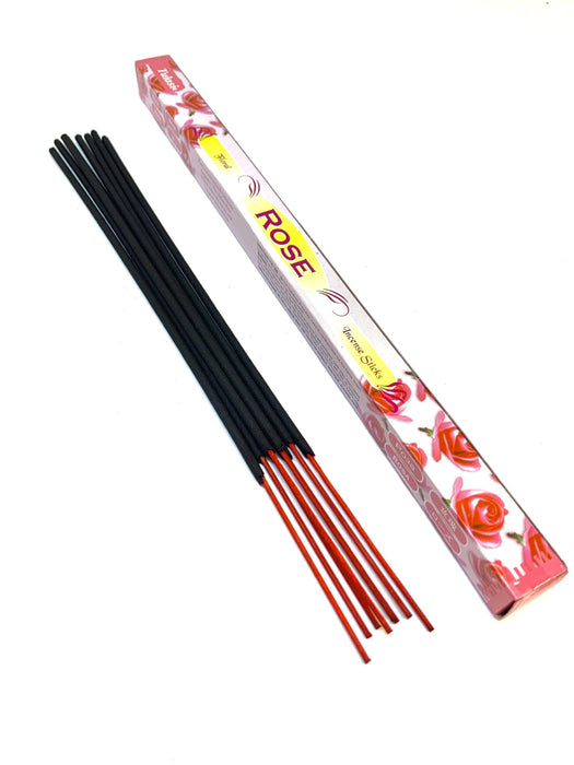 Rose Incense Sticks (Pack of 8 sticks) Rose Incense Sticks (Pack of 8 sticks) - Lacatang Shop Gifts Teal Lily Lacatang Shop 