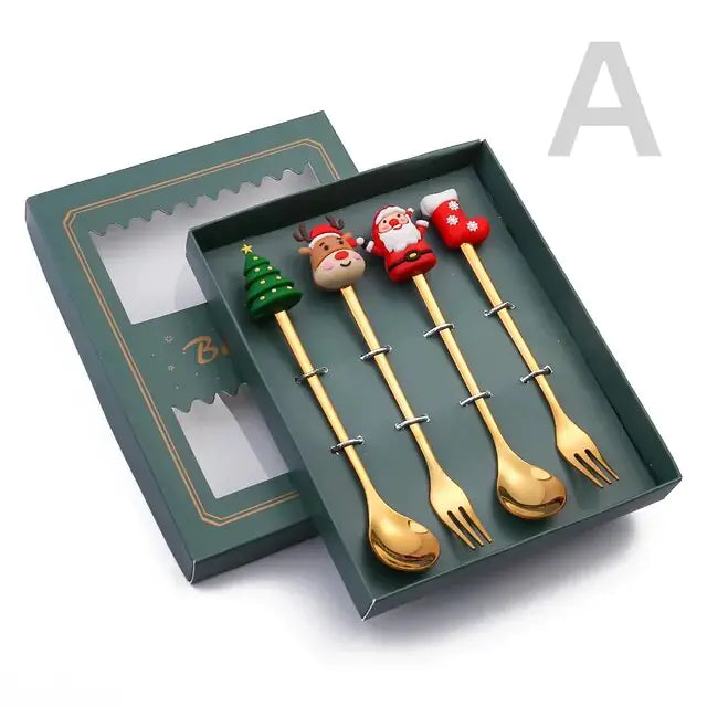 Festive Holiday Dining Cutlery Collection Festive Holiday Dining Cutlery Collection - Lacatang Shop  Lacatang Shop Lacatang Shop 