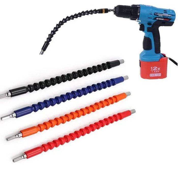 Drill Flexible Drill Bit Shaft Extension Hex Screwdriver Drill Bit Holder Link Holder Connect Link for Electric Drill 1Pcs