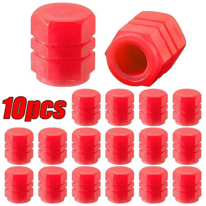 10-40PCS Car Luminous Tire Valve Cap Motorcycle Bike Wheel Nozzle Night Glowing Fluorescent Decor Tyre Valve Stem Luminous Caps