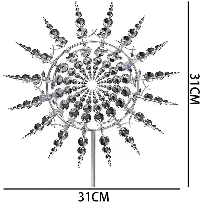 Magical Metal Windmill 3D Kinetic Sculpture - Lacatang Shop