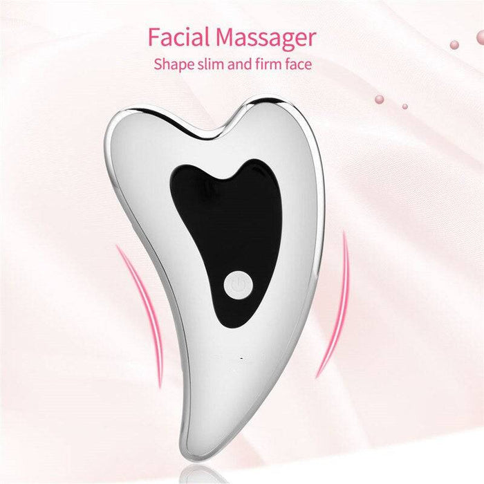 Micro-current Face Electric Guasha Massager Machine Facial Massage