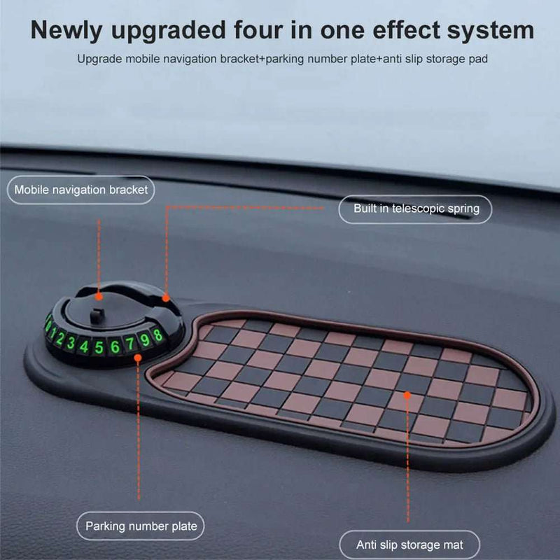 Multifunction Car Anti - Slip Dashboard Mat - Lacatang Shop