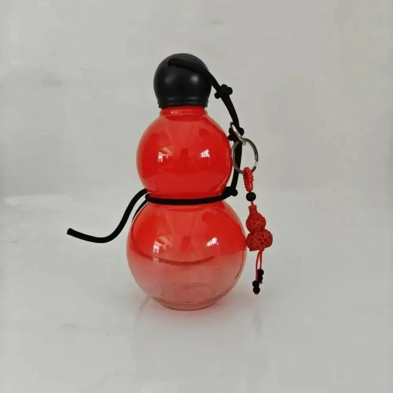 New Chinese Retro - Inspired Gourd Water Bottle 800ML Large Capacity Wine Bottle PC Durable Water Kettle Sports - Lacatang Shop