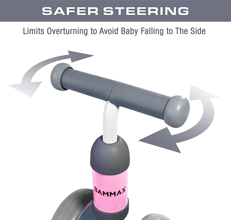 Official Tykebike® Toddler Ride on Toy | Baby & Toddler Balance Bike | Easy Glide Wheels & Safer Toddler Bicycle Steering | Indoor/Outdoor Alternative to Baby Walkers for Boys & Girls | Teal - Lacatang Shop