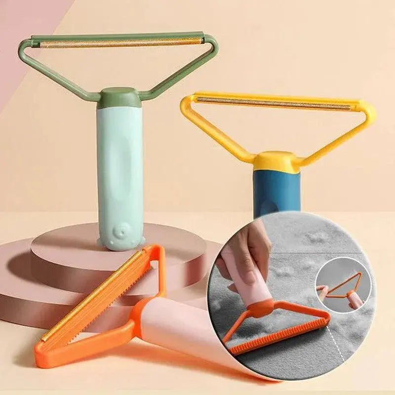 Pet Cat Dog Hair Remover Dematting Comb Double - Sided Sofa Clothes Shaver Lint Rollers for Cleaning Pets Comb Brush Removal Mitts Brush - Lacatang Shop