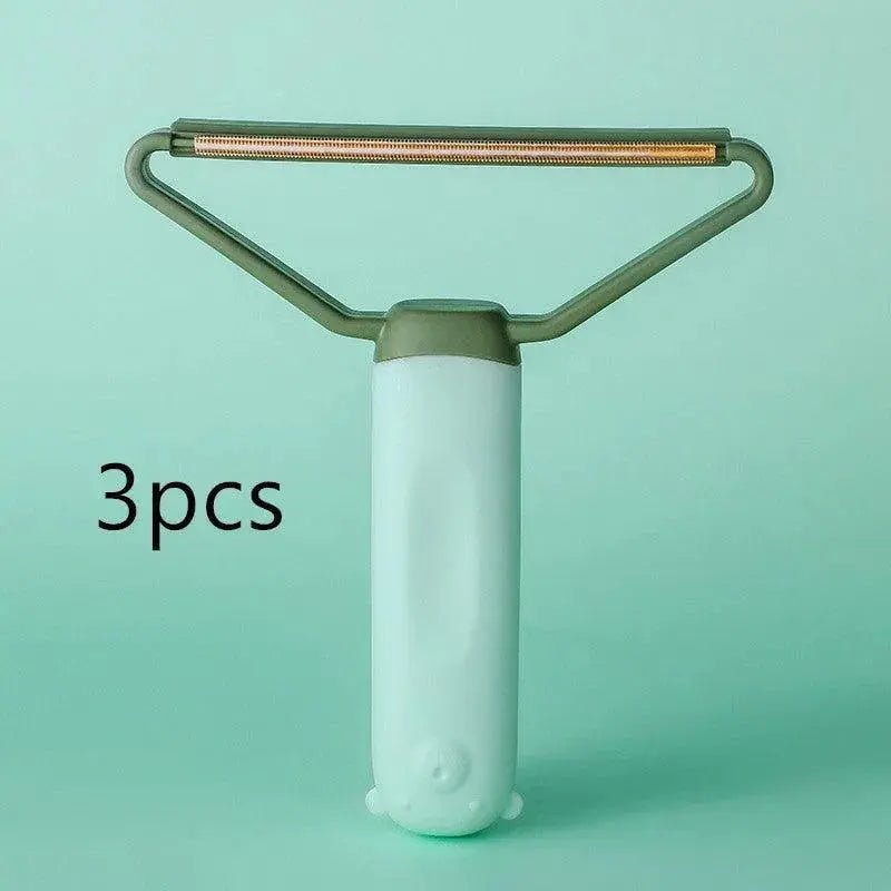 Pet Cat Dog Hair Remover Dematting Comb Double - Sided Sofa Clothes Shaver Lint Rollers for Cleaning Pets Comb Brush Removal Mitts Brush - Lacatang Shop