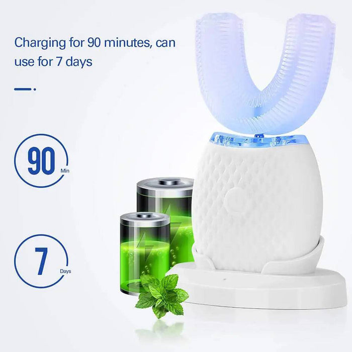 Silicone Electric Toothbrush 360° for Aldult Smart Automatic Whitening - Lacatang Shop