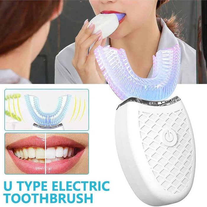 Silicone Electric Toothbrush 360° for Aldult Smart Automatic Whitening - Lacatang Shop