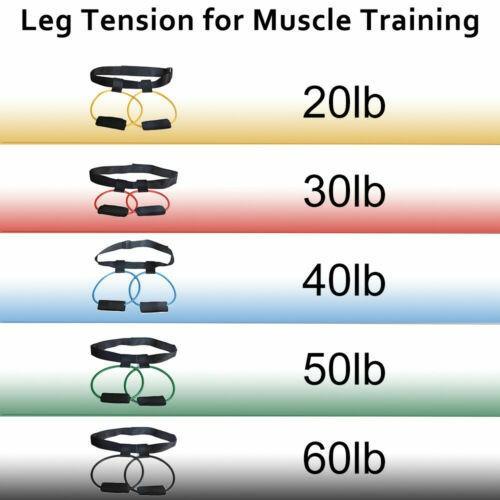 MultiFunction Fitness Resistance Bands for Butt Leg Muscle Training Multi-Function Resistance Bands for Butt and Leg Muscle Training Sports & Outdoors Pink Iolaus Lacatang Shop 