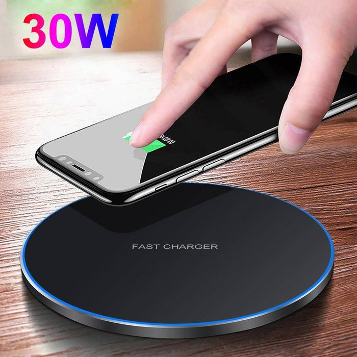 Dragon W9 30W Wireless Charging Pad Dragon W9 30W Wireless Charging Pad - Lacatang Shop Mobile & Laptop Accessories Yellow Pandora Lacatang Shop 