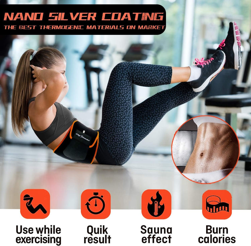 ProFit Waist Trimmer: Unisex Sweat Belt Plus Size - Lacatang Shop