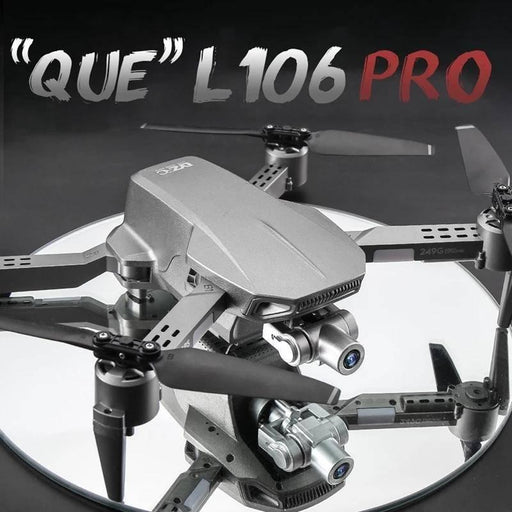 L106 PRO 4K Dual Camera 5G-WIFI 50x Zoom Drone, Simulators, 2 Axis 4K Dual Camera Drone with 50x Zoom Home & Garden Blue Charlie Lacatang Shop 