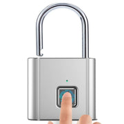 Smart Biometric Fingerprint Padlock - Waterproof & USB Rechargeable - Lacatang Shop