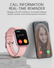 Smart Fitness Tracker Watch - IP68 Waterproof, Heart Rate, Sports Modes - Lacatang Shop