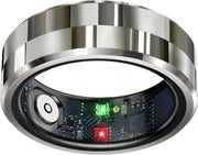 Smart Health Tracker Ring - Waterproof Fitness Monitor for Wellness