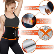 Sweat Waist Trimmer Pro: Plus Size Trainer - Lacatang Shop
