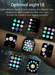 T900Ultra Smartwatch Bluetooth Talk Smartwatch Message Alert Heart Rate Monitor Sports Watch for Android IOS Men Women - Lacatang Shop