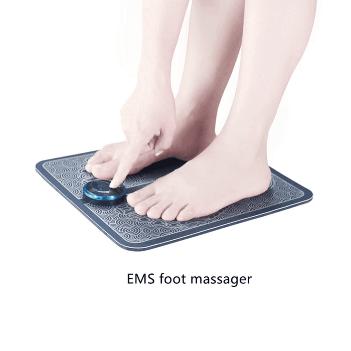 Electric EMS Foot Massager Pad Foot Muscle Stimulator Leg Massage - Lacatang Shop