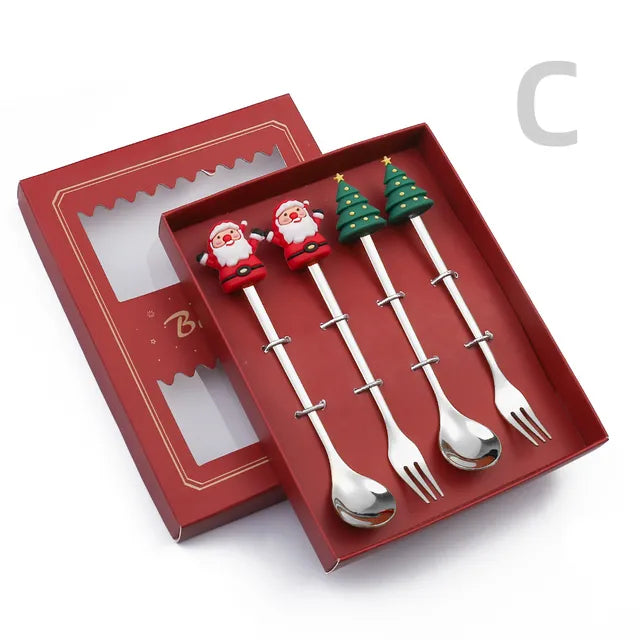 Festive Holiday Dining Cutlery Collection Festive Holiday Dining Cutlery Collection - Lacatang Shop  Lacatang Shop Lacatang Shop 