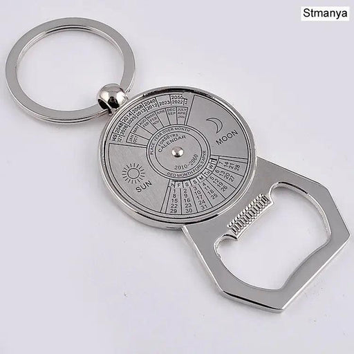 50 Years Super Perpetual Calendar Key Chain Bottle Opener Key Rings Astrology KeyChain Party Gift Key Holder Gift Jewelry Perpetual Calendar Keychain - 50 Years  Aliexpress Lacatang Shop 