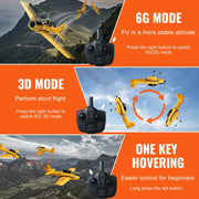 VEVOR RC Airplane Trainer Aircraft EPP Foam RC Plane Toy 2.4 Ghz Remote Control - Lacatang Shop